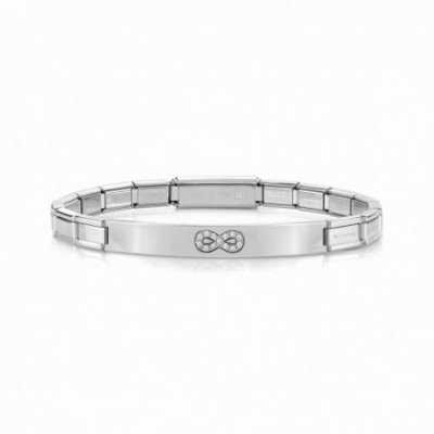 Trendsetter Bracelet Infinity with Cubic Zirconia