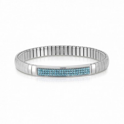 Glitter Stretch Bracelet with coloured Zirconia