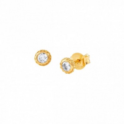 Bella Earrings with Brilliant Cut Cubic Zirconia