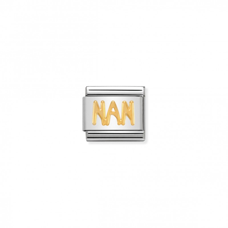 Composable Classic Link NAN in 18K Gold