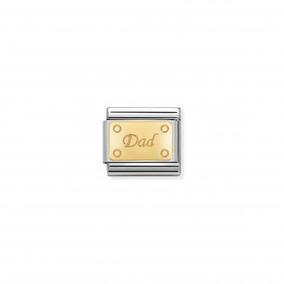 Composable Classic Dad Link in Gold