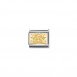 Composable Classic Link Gold Plate with Sun