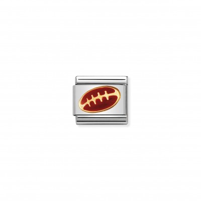 Composable Classic Link with Enamel Football