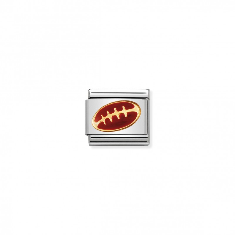 Composable Classic Link with Enamel Football