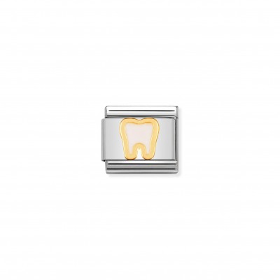 Composable Classic Link Tooth in 18K Gold