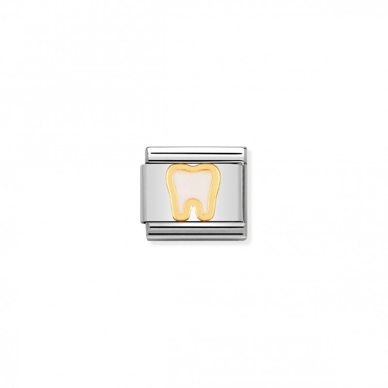 Composable Classic Link Tooth in 18K Gold