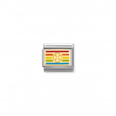 Composable Link Rainbow Flag Four-Leaf Clover