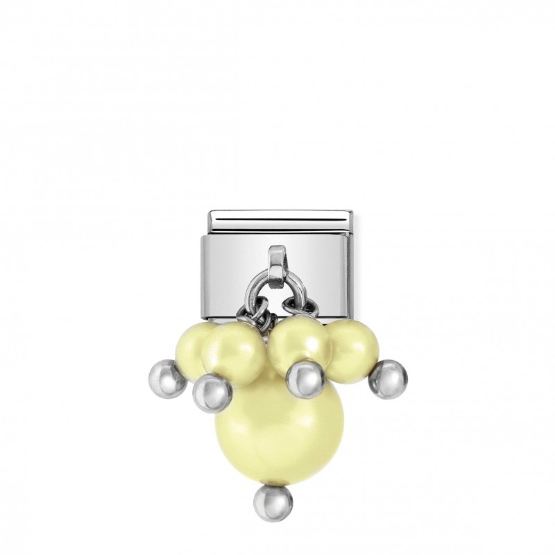 Composable Classic Link Yellow Pastel Pearls