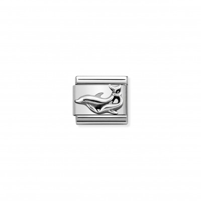 Composable Classic Dolphin Link in Sterling Silver