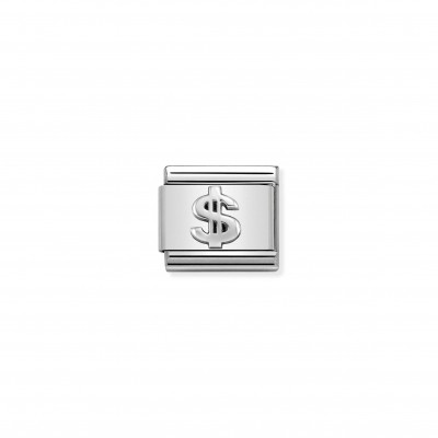 Composable Classic Dollar Link in Sterling Silver