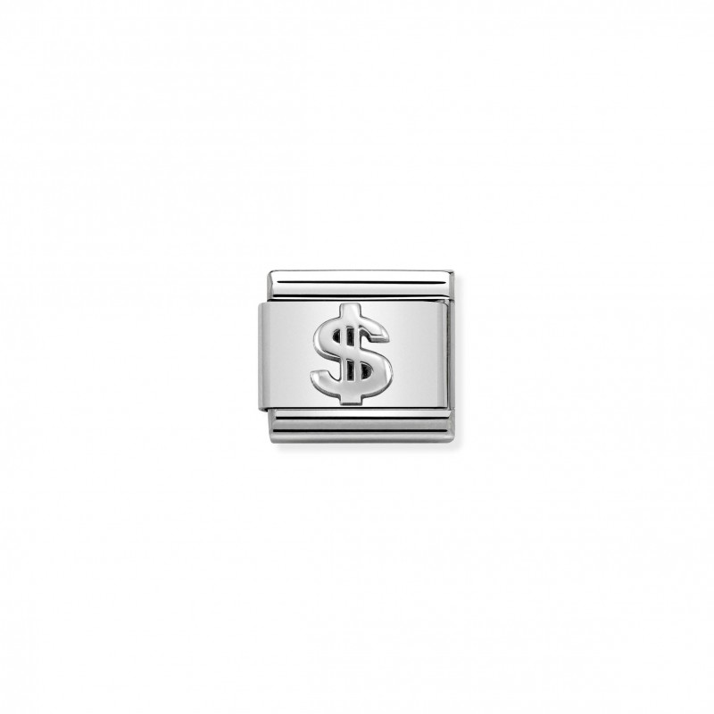 Composable Classic Dollar Link in Sterling Silver