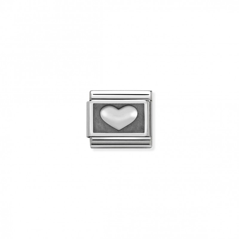 Composable Classic Link Silver Heart