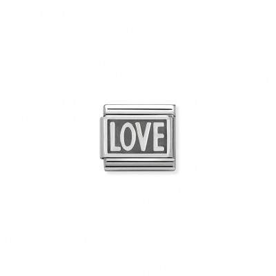 Composable Classic Link Silver Love writing