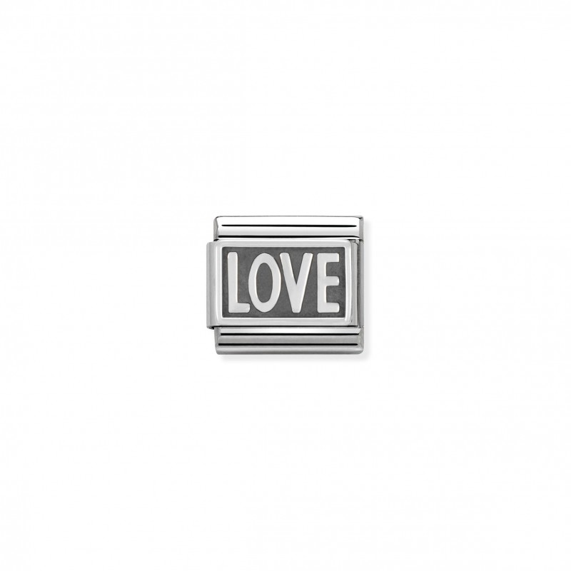 Composable Classic Link Silver Love writing