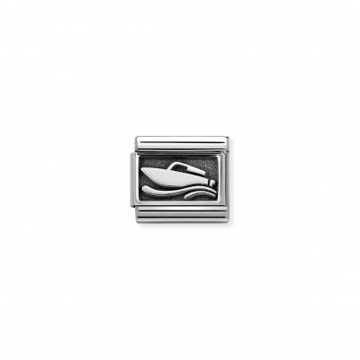 Composable Classic Speedboat Link in Silver