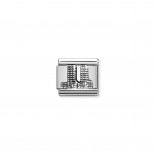 Composable Classic Link Twin Towers silver