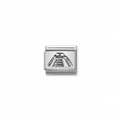 Composable Classic Link Mayan Pyramid silver