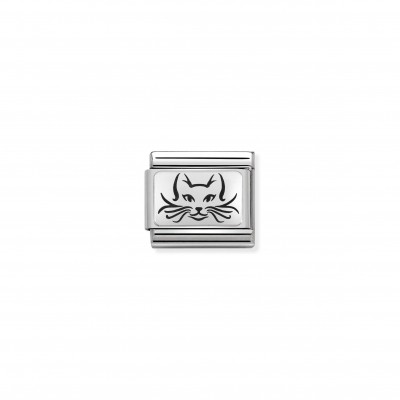 Composable Classic Cat Link in Silver