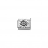 Composable Classic Link, Silver Sunflower