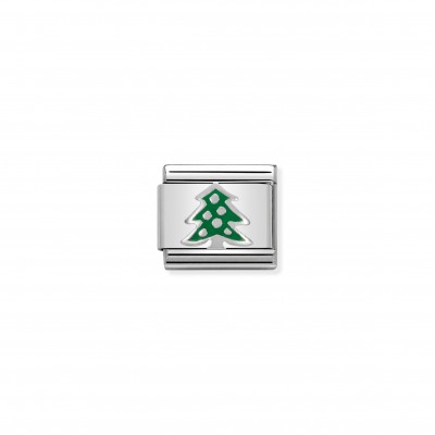 Composable Classic Link Christmas Tree in Silver