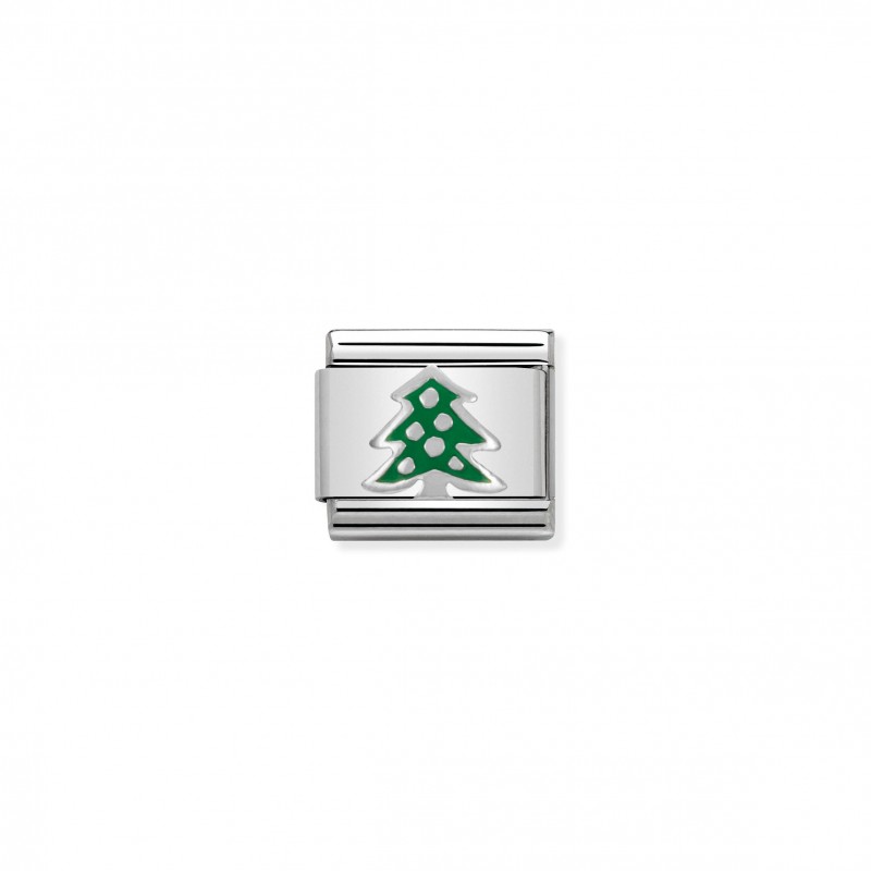 Composable Classic Link Christmas Tree in Silver