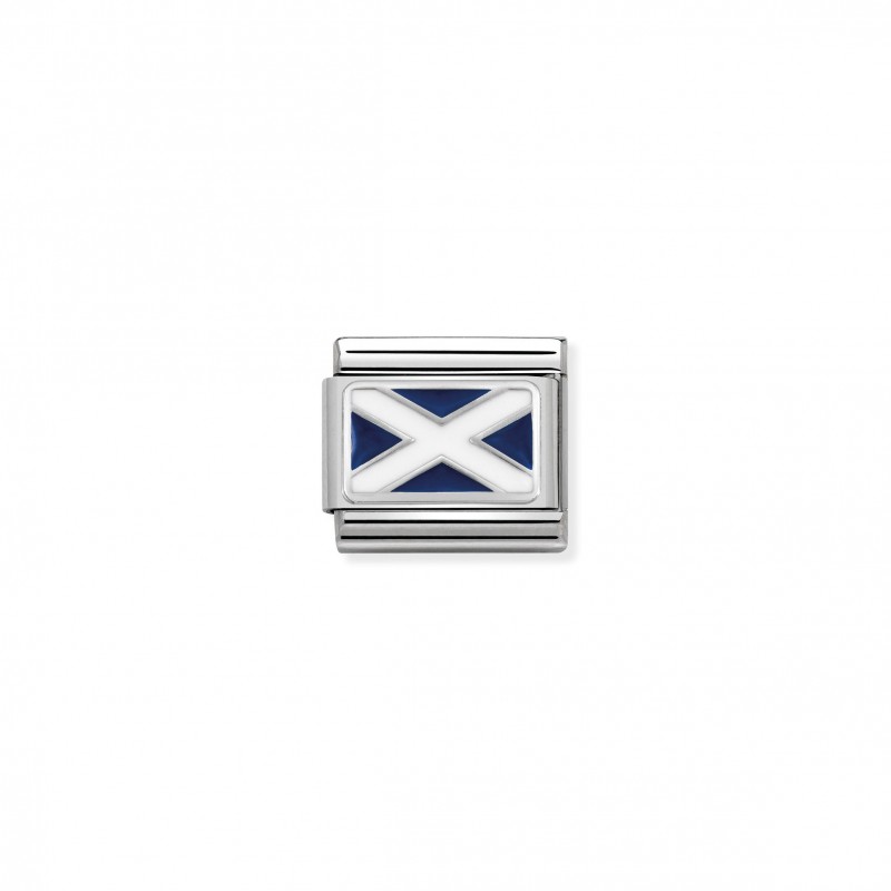 Composable Classic Link Scotland Flag in Silver