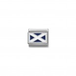 Composable Classic Link Scotland Flag in Silver