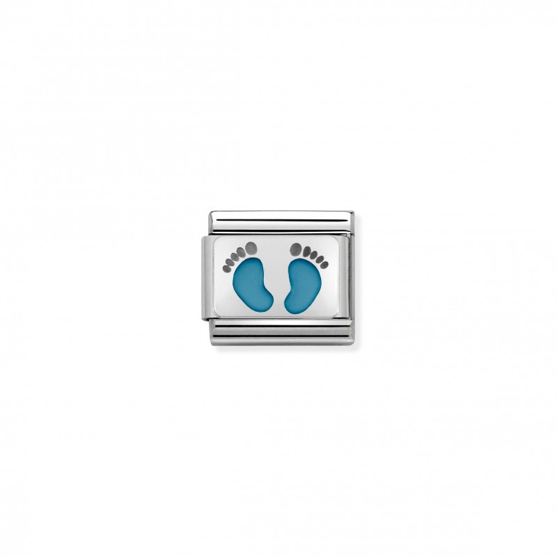 Composable Classic Link light blue Footprints