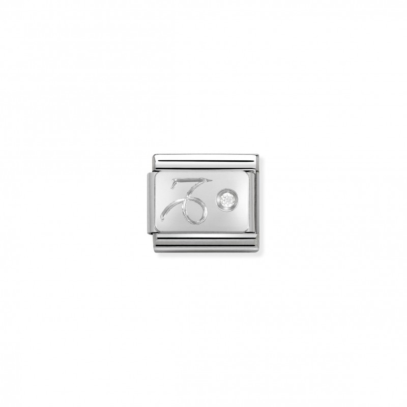 Composable Classic Link Capricorn in Silver and Stone