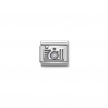 Composable Classic Link Camera in Silver and Stone