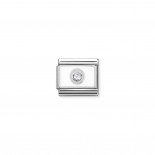 Composable Classic Link Cubic Zirconia on white