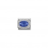 Composable Classic Link blue faceted Zirconia