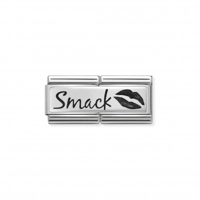 Composable Classic Smack Double Link with Enamel