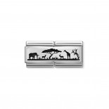 Composable Double Link Savanna, Sterling Silver