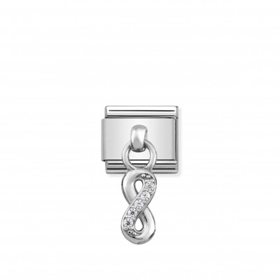 Composable Classic Link Silver pendant Infinity