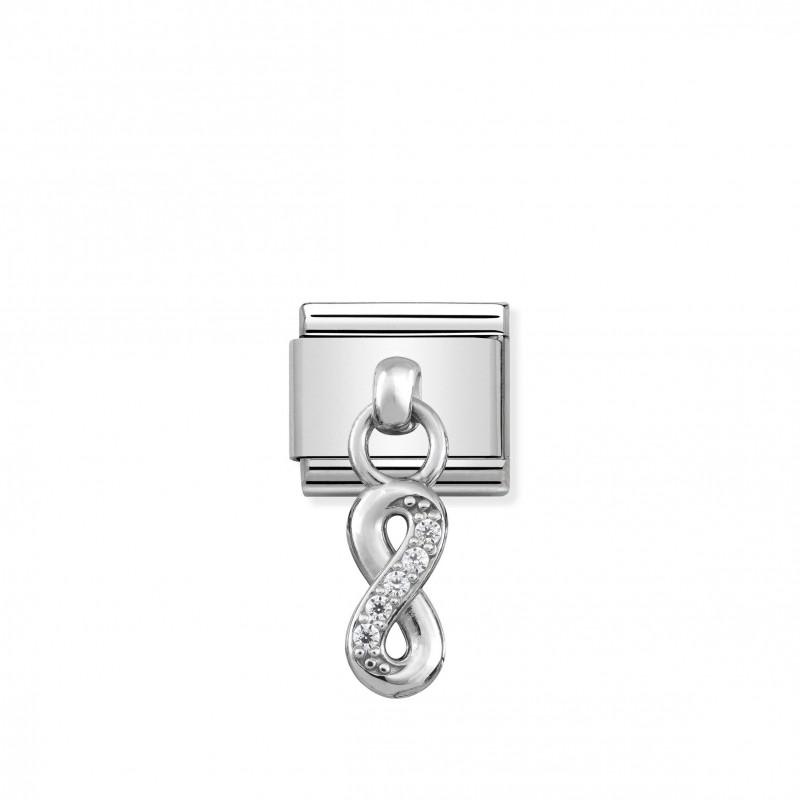 Composable Classic Link Silver pendant Infinity