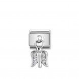 Composable Classic Link silver Angel pendant