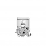 Composable Classic Link Elephant pendant