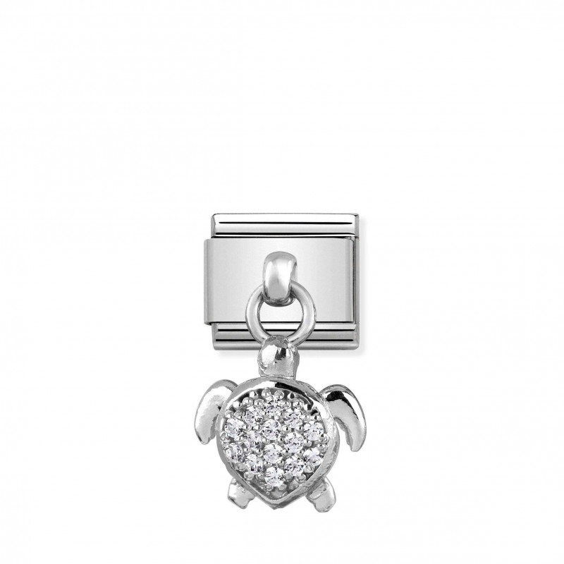 Composable Classic Link Sea Turtle pendant