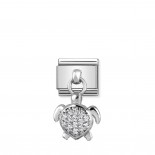 Composable Classic Link Sea Turtle pendant