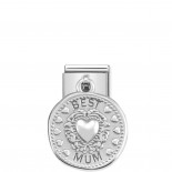 Classic Composable Best Mum Pendant Link