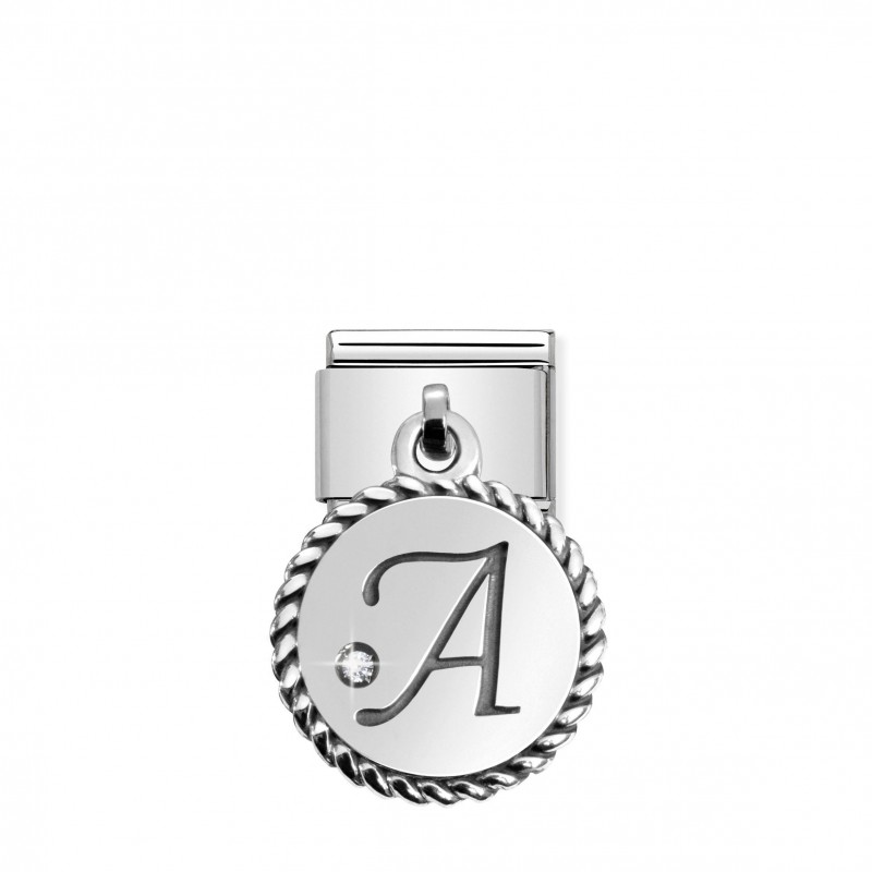 Composable Classic Link Letter A in Sterling Silver