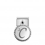 Composable Classic Link Letter C in Sterling Silver