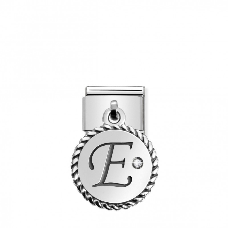 Composable Classic Link Letter E in Sterling Silver