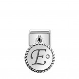 Composable Classic Link Letter E in Sterling Silver