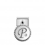 Composable Classic Link Letter P in Sterling Silver