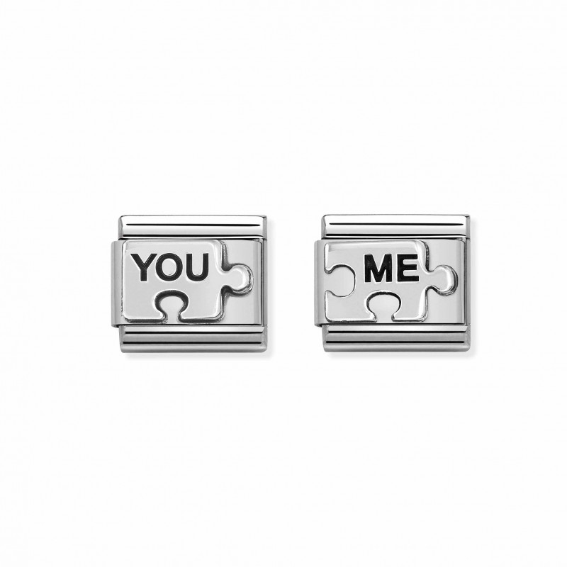 2 Link Pair Composable Classic Puzzle YOU ME