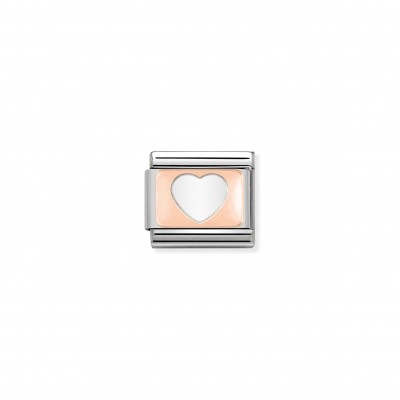 Composable Classic Link Rose Gold Heart