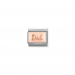 Composable Classic Dad Link in Rose Gold