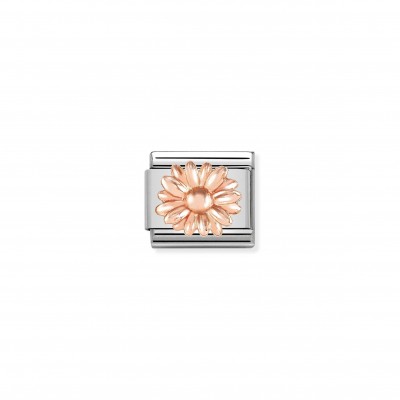 Composable Classic Link Daisy in Rose gold